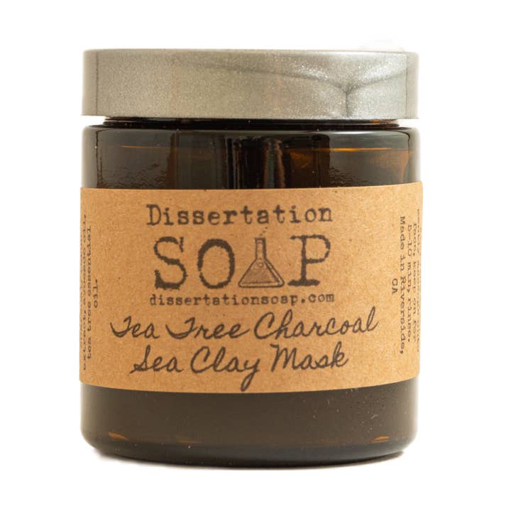 Trækul Sea Ler Mask for engroshandel hos Dissertation Soap