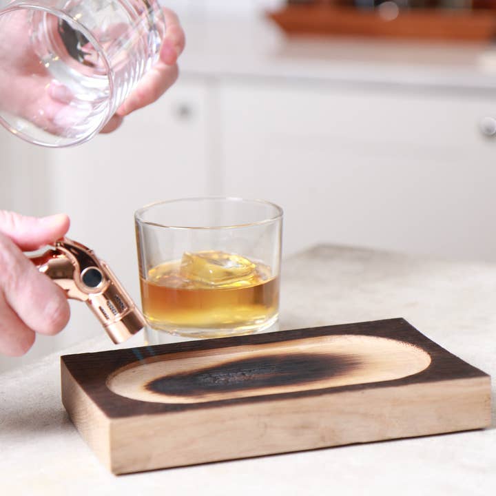 Motor City Barrels - Wholesale Cocktail/Liquor Glass - Ember Series Barrel Smoked Cocktail Kit4