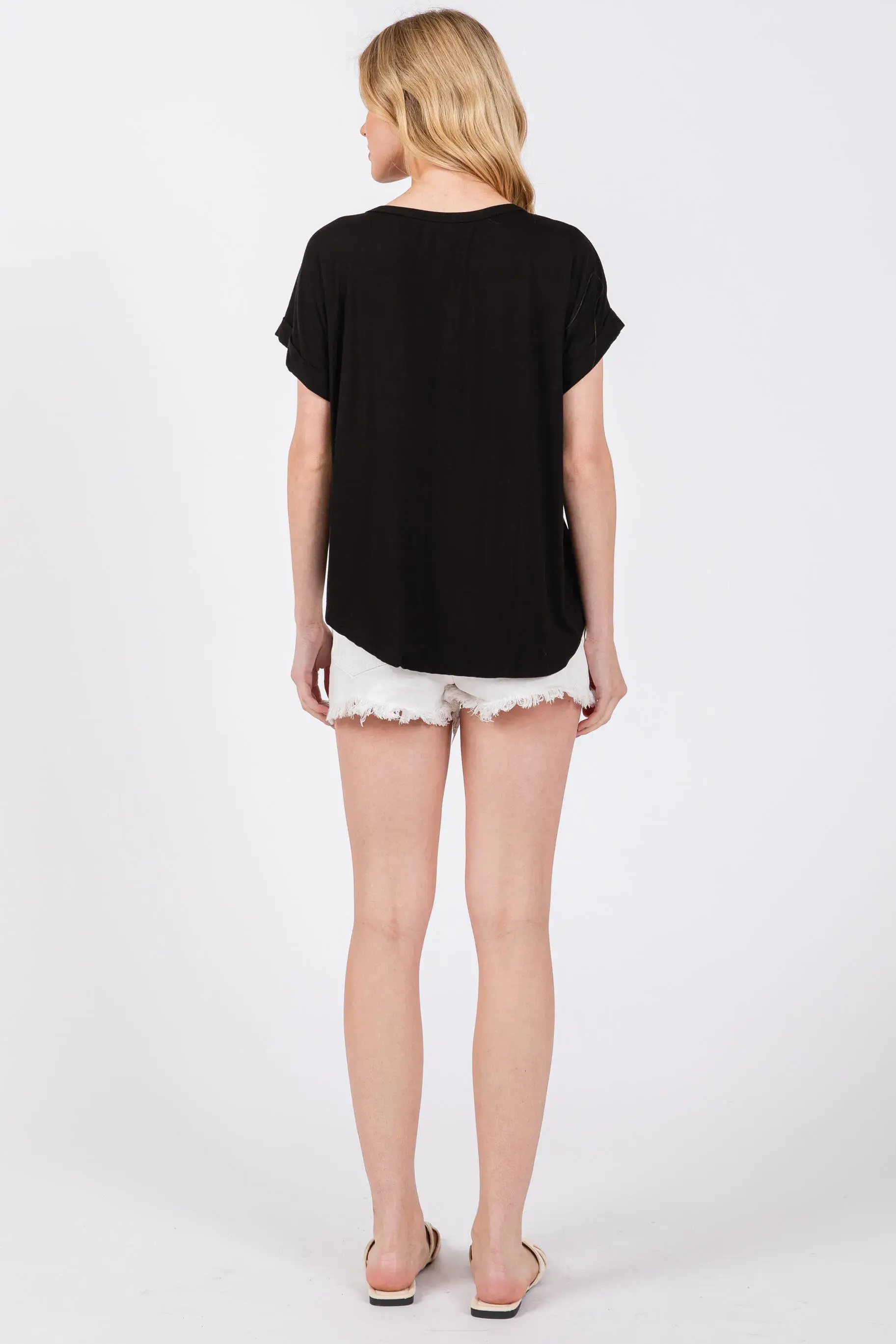 Final Touch - Vendita all'ingrosso Top in maglia - Donna - Top Girocollo in Modal Rayon - T310485