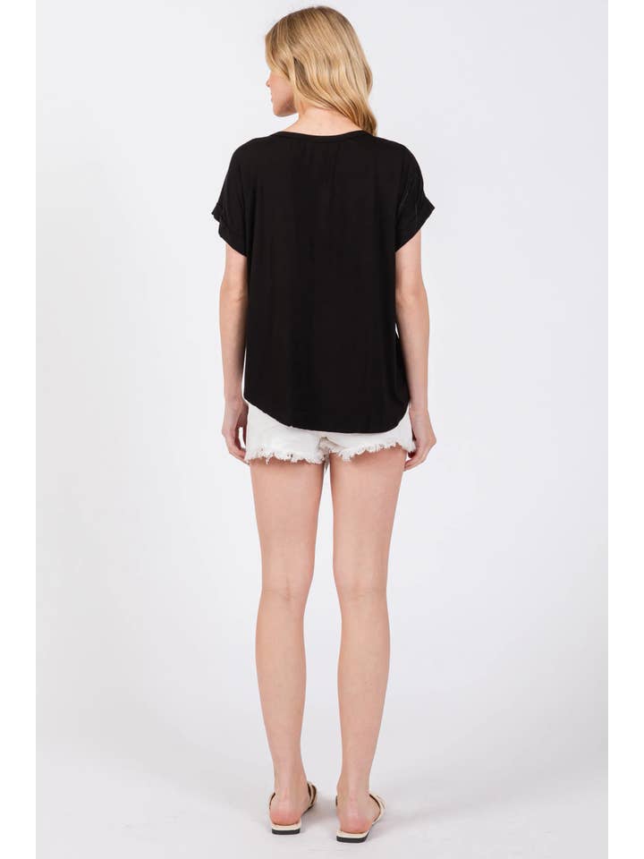 Final Touch - Vendita all'ingrosso Top in maglia - Donna - Top Girocollo in Modal Rayon - T3104822