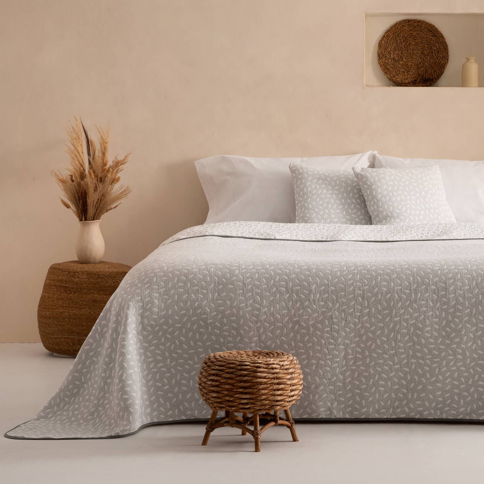 GAMUSI - Wholesale Quilt - CINTI light cotton jacquard bedspread8