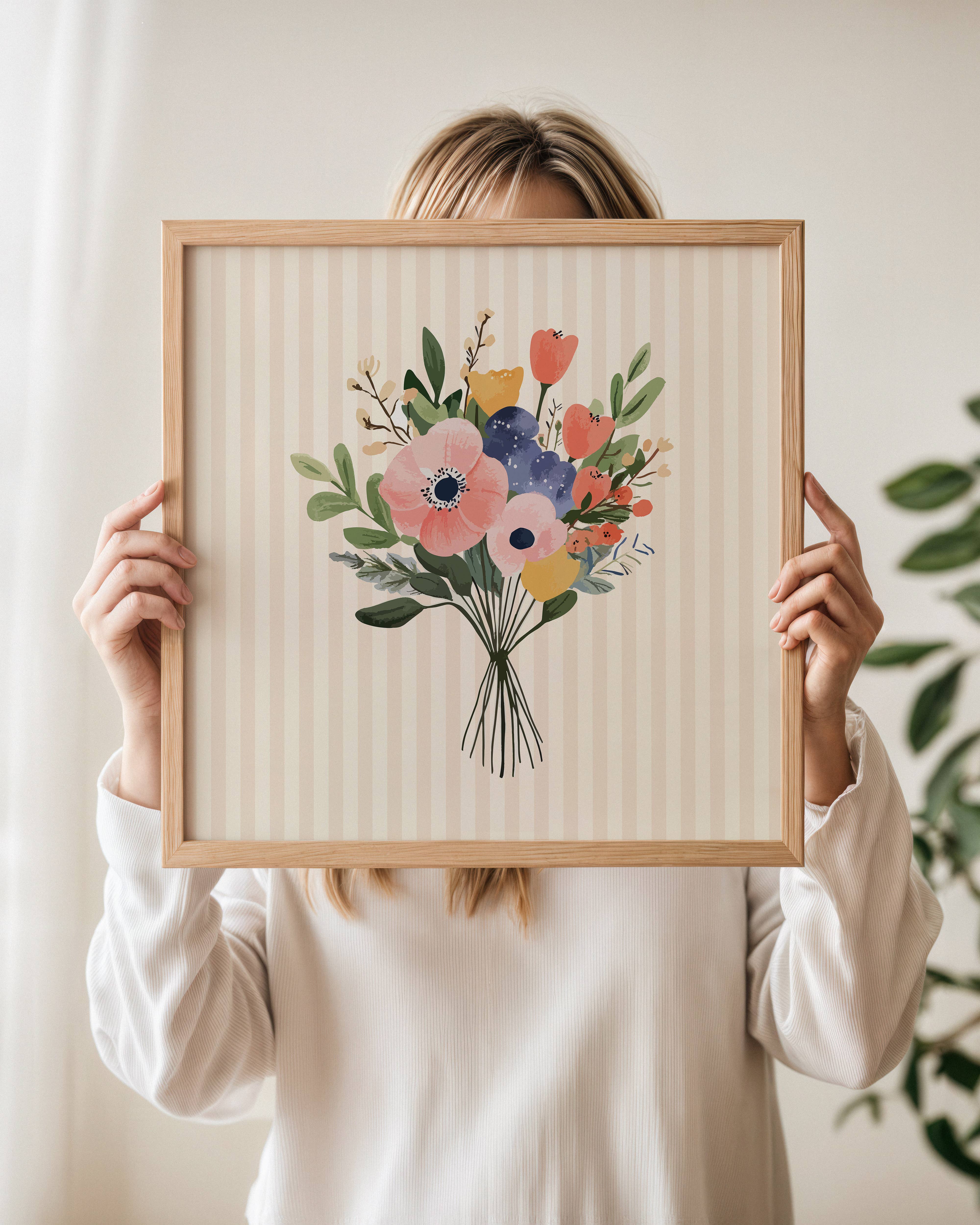 Paperly Creative Co - Wholesale Art Print - Floral Bouquet Art Print IV5