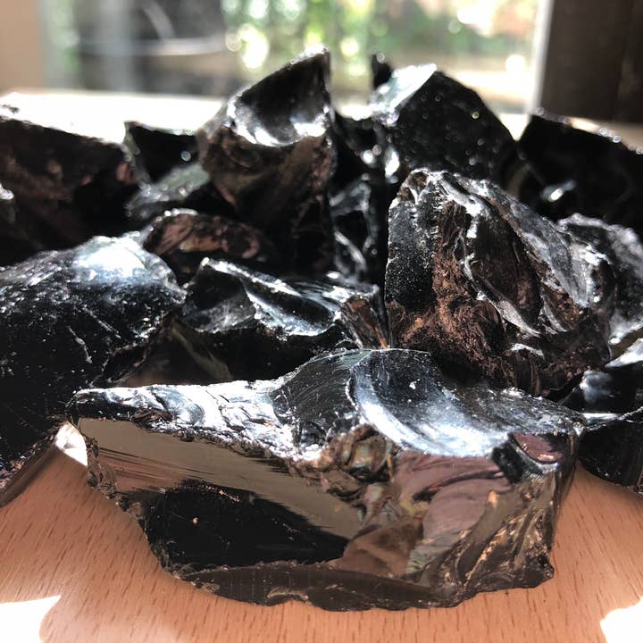 Kamicr8tions - Wholesale Spiritual Stone/Crystal - Raw Black Obsidian1