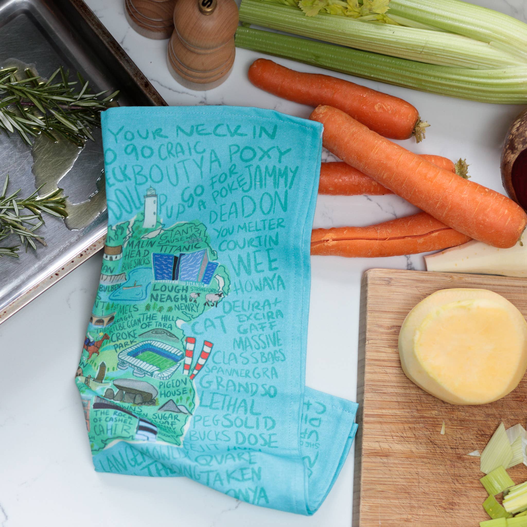 She Designs He Prints - Wholesale Tea Towel - Tea Towel It's an Irish Thing2