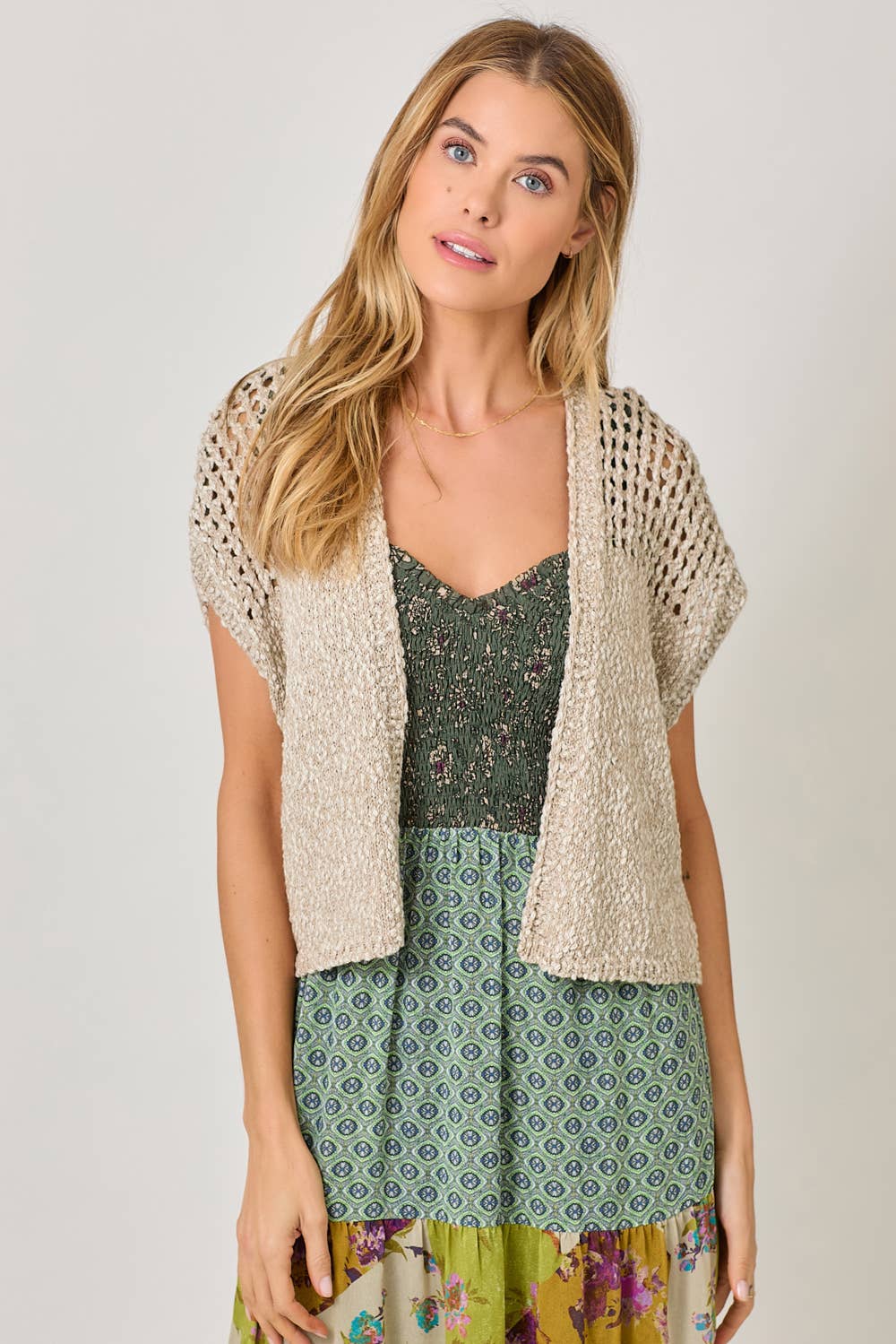 Mystree - Vendita all'ingrosso Cardigan - Donna - Cardigan Aperto in Maglia 6107518