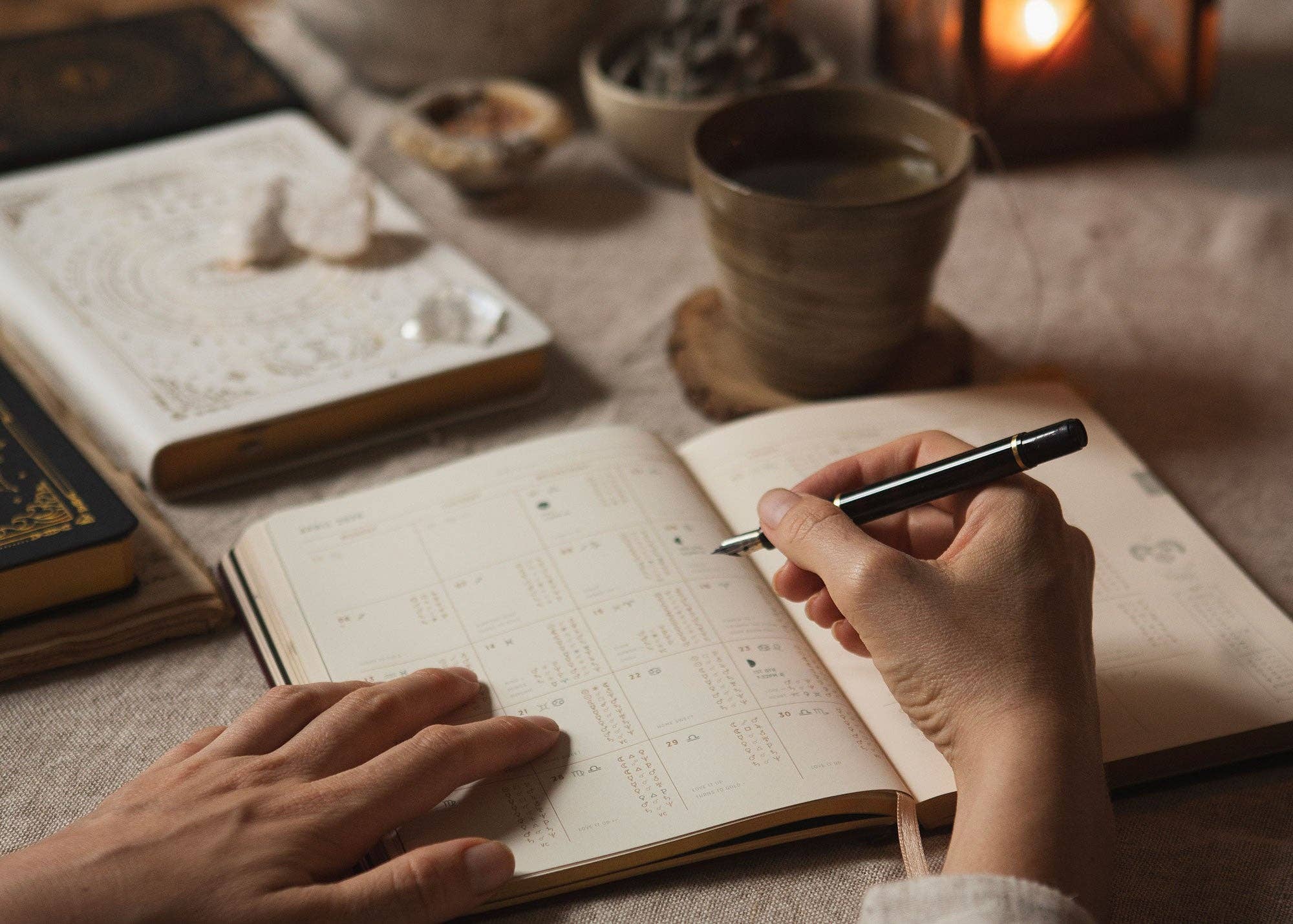 2026 Astrological Planner - White for wholesale on Faire8