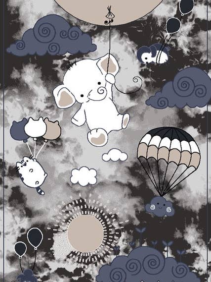 Unisex Children Area Rug - High Quality for Nursery Room & Bedroom | Large & Small Sizes | Affordable, Soft & Durable | DI004 for wholesale by Threads & Weave