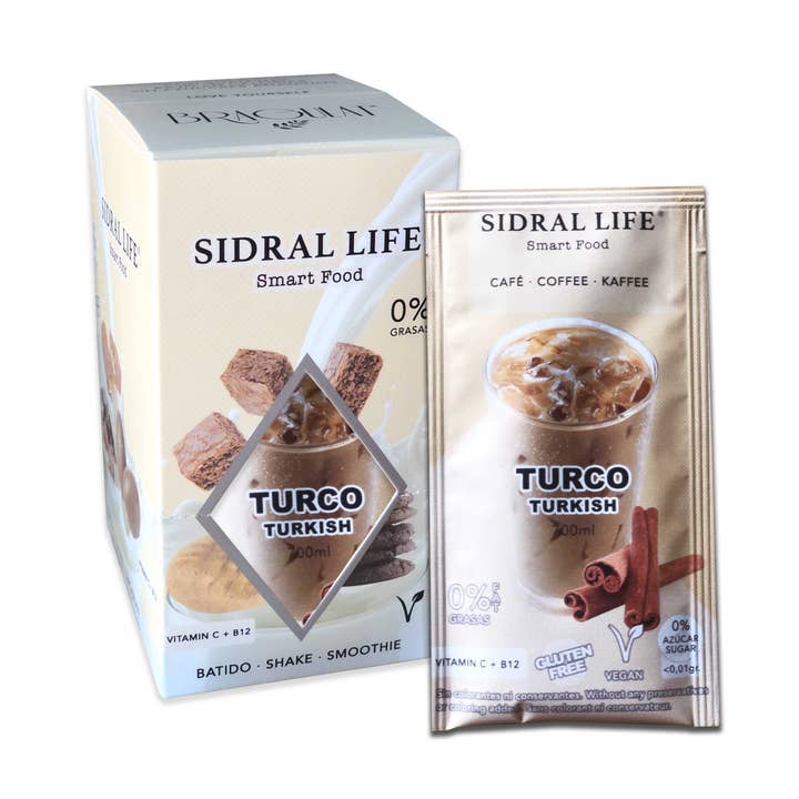 Türkischer Kaffee | Instant-Getränk | Sidral Life | 15 Beutel für den Großhandel von Sweet Express S.A.
