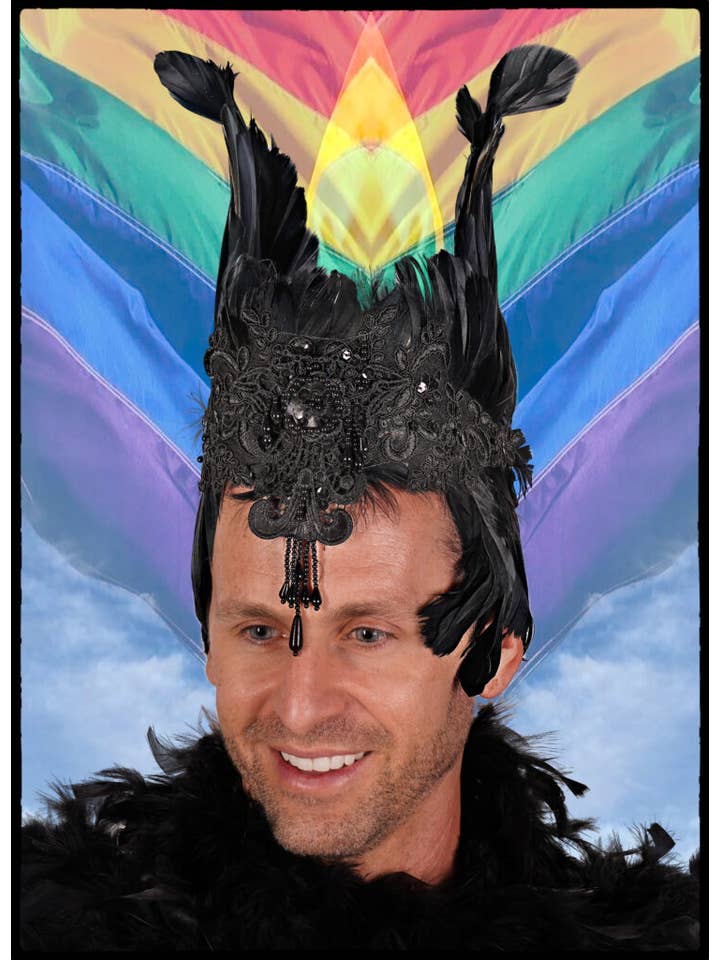 Western Fashion - Wholesale Costume - Men's - 63012 - Costume Headpiece Beaded