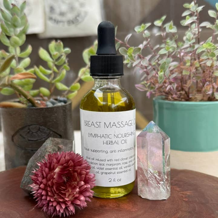Sister Herb - Wholesale Massage Oil/Gel - Lymphatic Breast Massage Oil