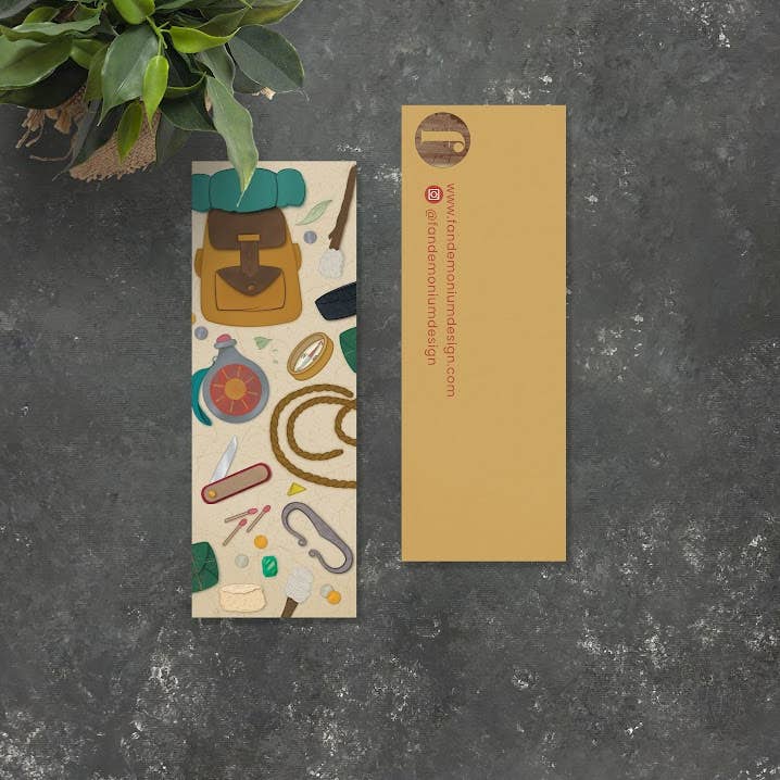 Il segnalibro Explorer per la vendita all'ingrosso da parte di Fandemonium Design