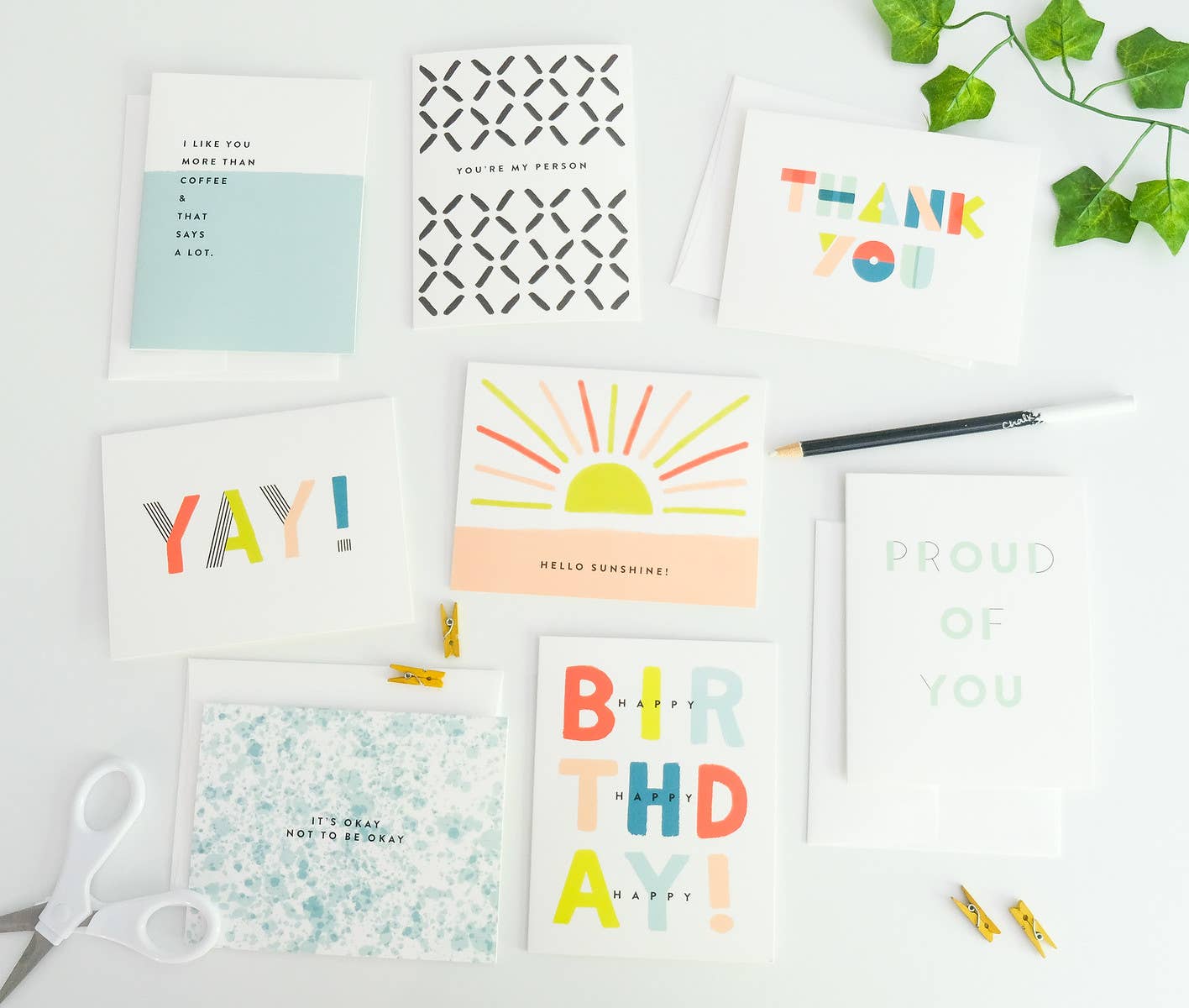 Joy Paper Co. - Wholesale Everyday Greeting Card - Hello Sunshine Card2