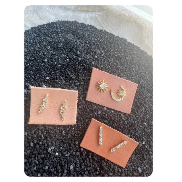 Verve - Wholesale Huggie oorbellen - Blaise 12