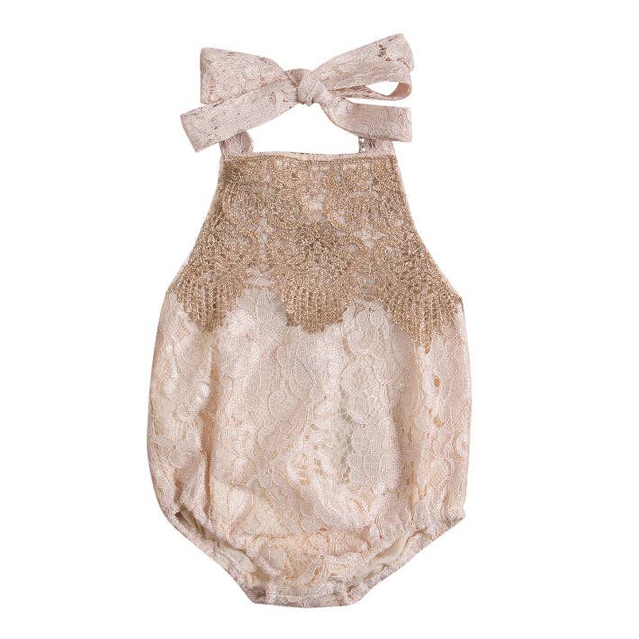 Nicolette's Couture – Engroshandel Bodysuit - Baby – Greta-romperen0