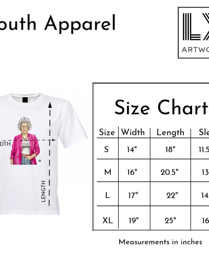 LX Artworks - Wholesale T-Shirt (Graphic) - Unisex - Limited Edition "KING" Back 2 School T-Shirt4