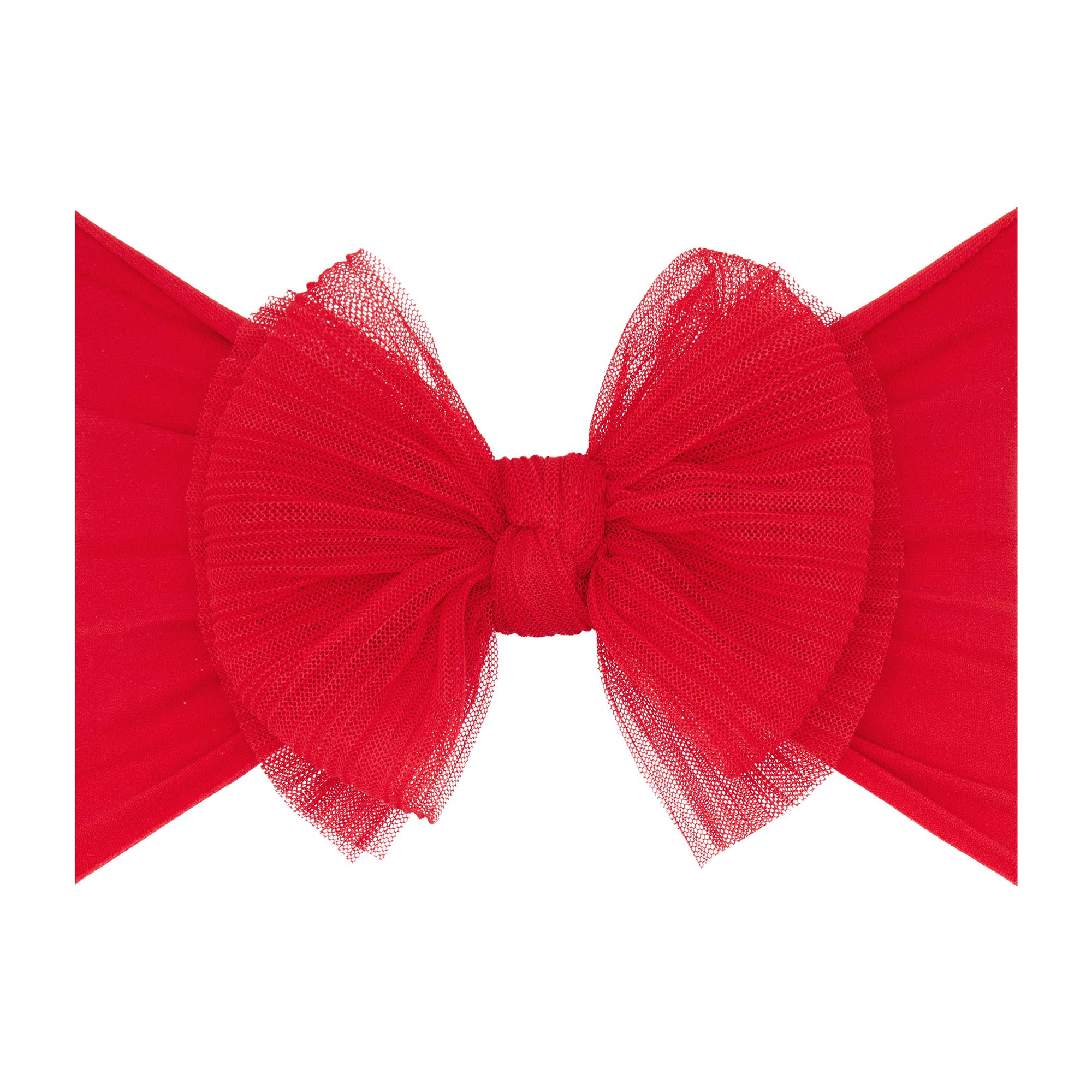 Baby Bling Bows - Wholesale Hair Bow - Baby - Baby Bling® Tulle FAB® soft nylon headband with tulle bow3