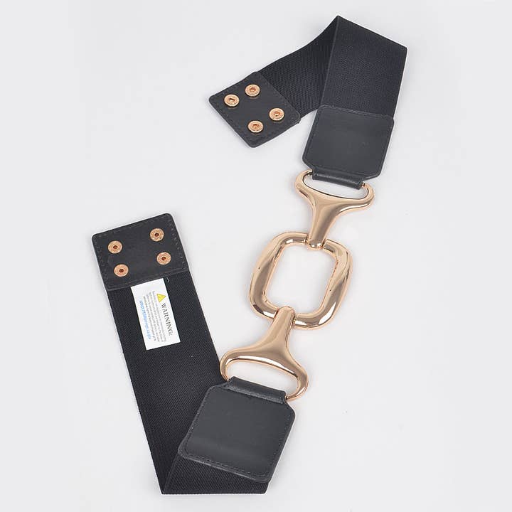 3AM BY H&D ACCESSORIES – wholesale Bälte - Dam – Metal spänne Stretch midjebälte5