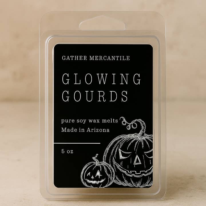 Glowing Gourds Soy Wax Melts for wholesale by Gather Mercantile