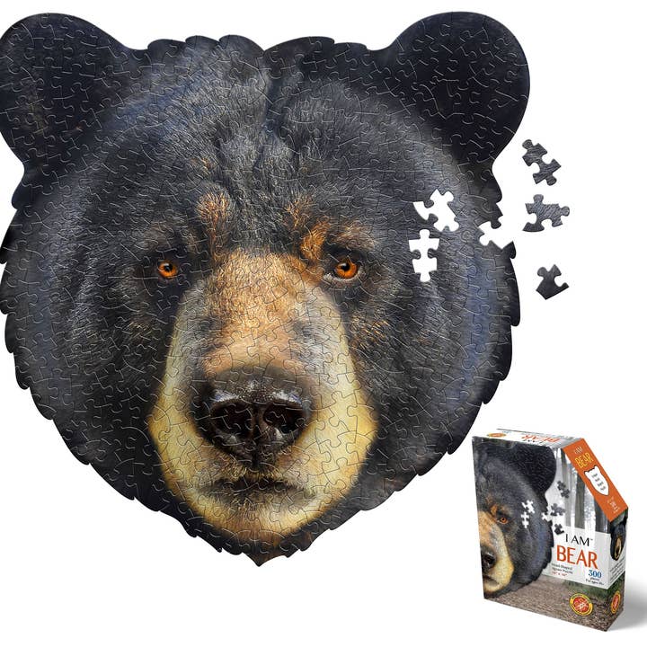 Madd Capp Games & Puzzles - Wholesale Puzzle - Adult - I AM BEAR 300pc adult jigsaw puzzle, eco-friendly gift!0