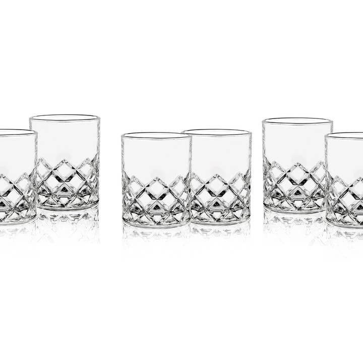 Set of Six Hatch Shot Glasses for wholesale by Godinger