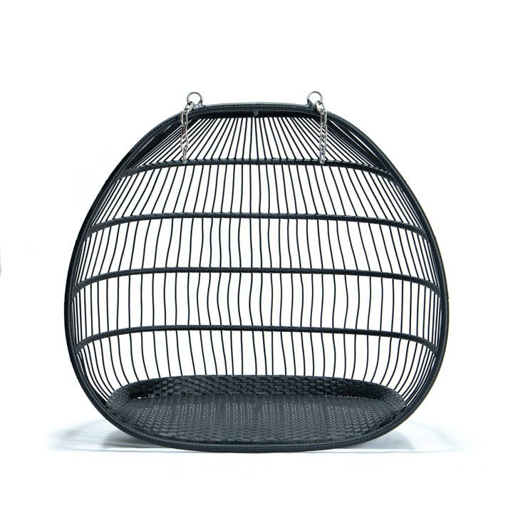 LeisureMod - Wholesale Egg Chair - Wicker 2 Person Double Folding Hanging Egg Swing Chair16