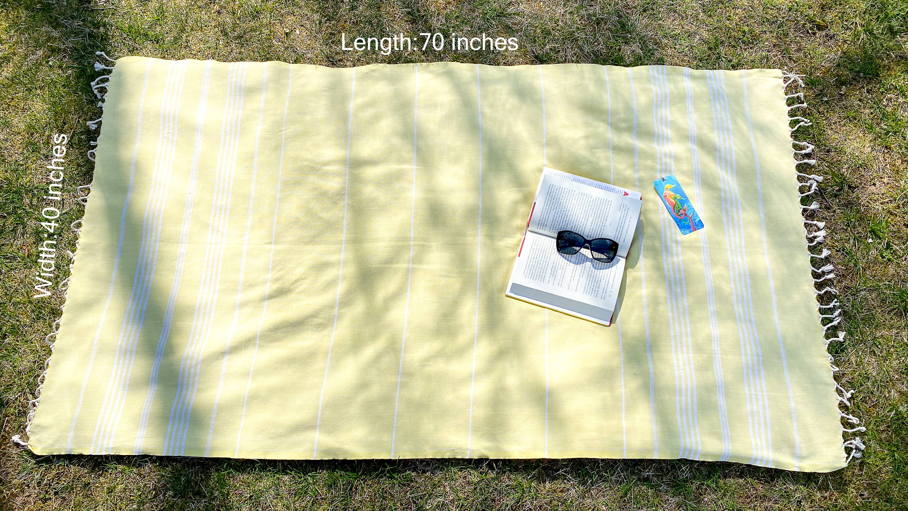 Kalkedon Towels - Wholesale Beach Towel - Sand Free Turkish Towel |Striped Beach Towel | Peshtemal 12