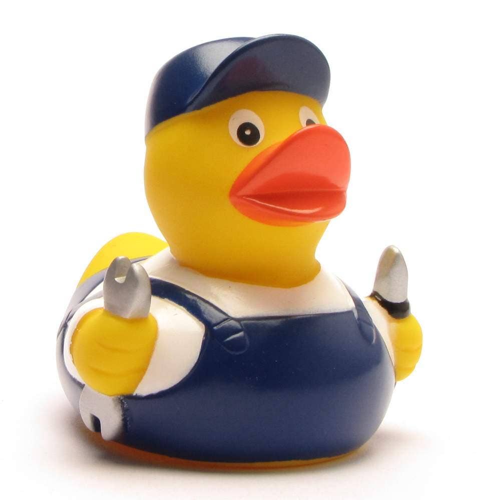 Duckshop - Wholesale Badspeelgoed - Baby - Rubber Duck Mechanic - Badeend0