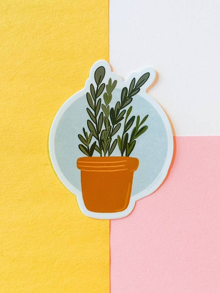 ZZ Plant Sticker | Laptop klistermärke för wholesale av Courtney Going Places