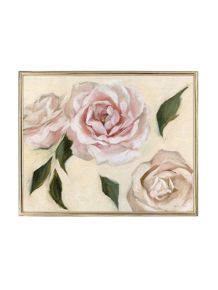 Kunstdruck „Dancing Roses“ für den Großhandel von Love by Phoebe