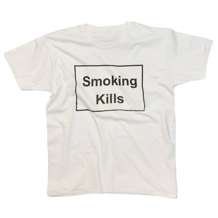 Smoking Kills Indie-T-Shirt für den Großhandel von ZZZEBRAAA LIMITED