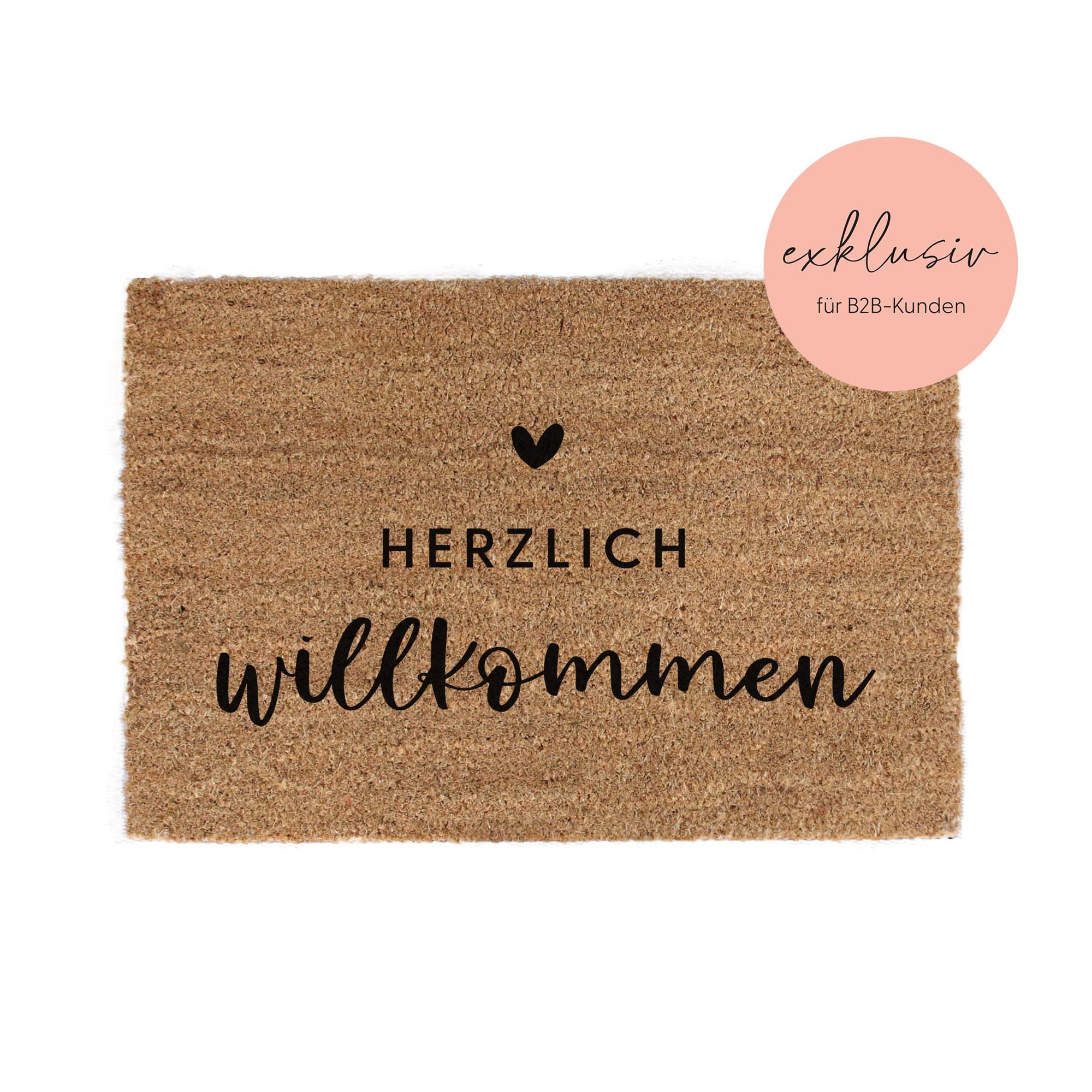 Buchstabenkult - Wholesale Deurmat - Kokosmat voor binnen | Welkom0