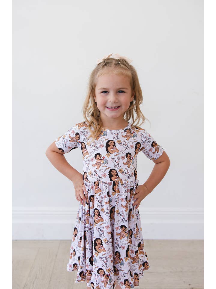 Blush Lotus - Wholesale Dress - Kids - Wayfinder - Ruffle Dress12