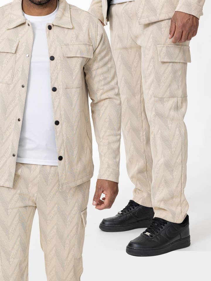 Set with jacket and cargo pants TX1193-3 for wholesale by Zayne Paris