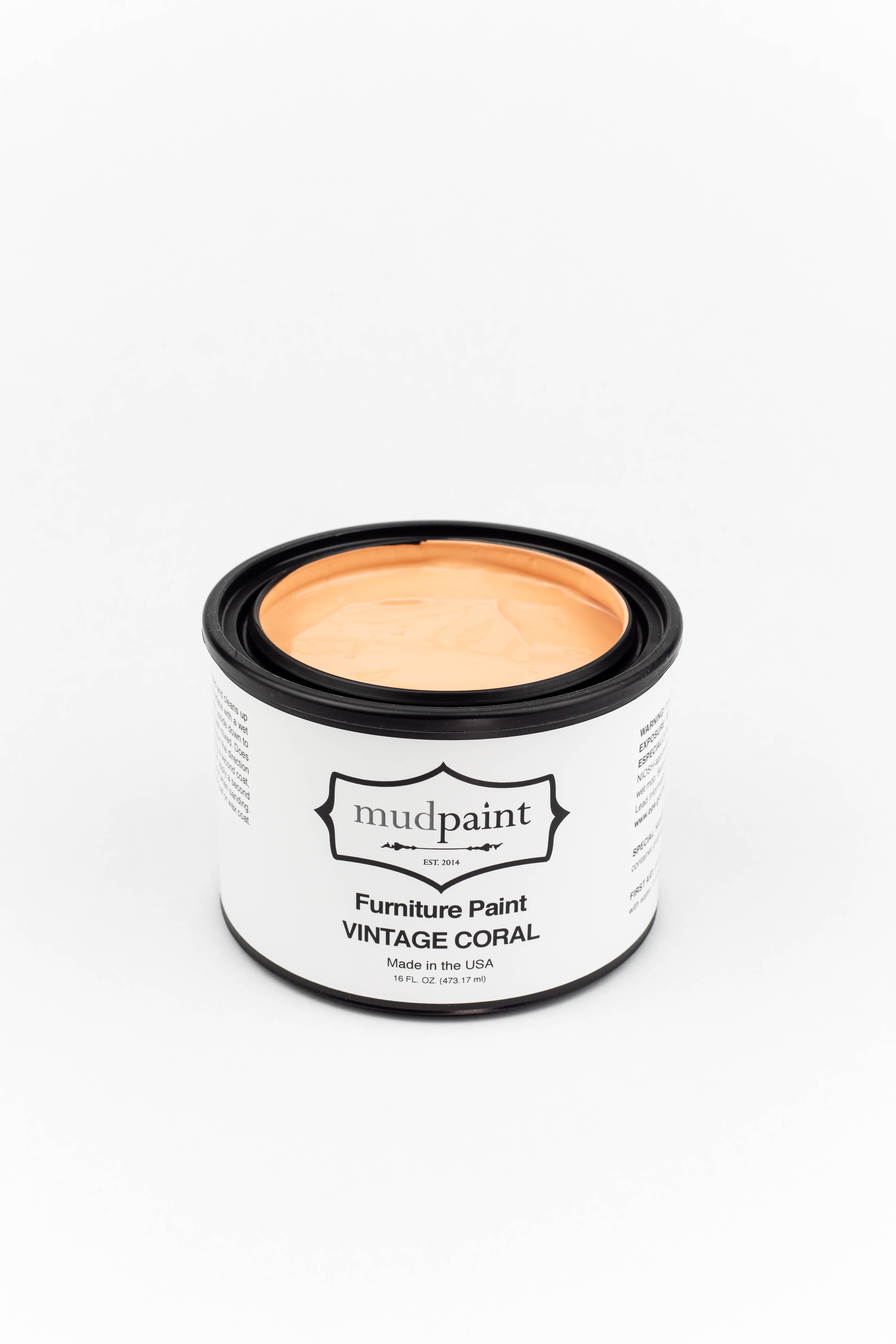 MudPaint - Wholesale Paint Set - Vintage Coral - MudPaint Clay Furniture Paint4