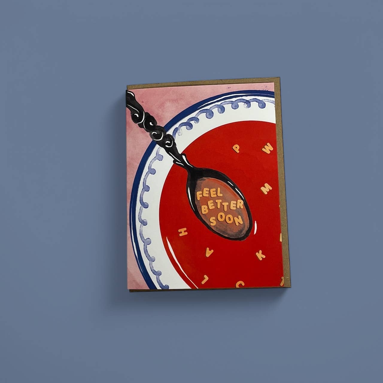 Wild Optimist – wholesale Everyday greeting card – Feel Better Soup Greeting Card1