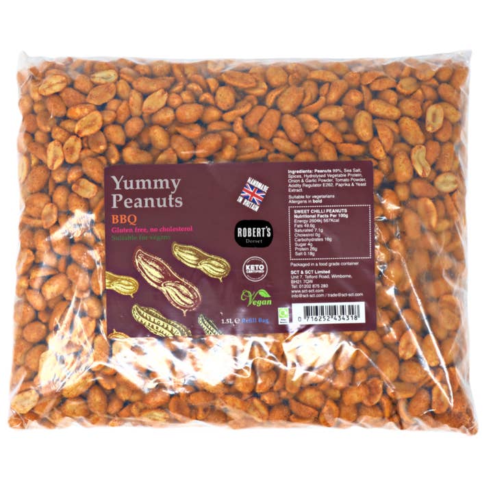 Robert’s Dorset – wholesale Nuts – Yummy Peanuts 1Kg Refill Bags 11