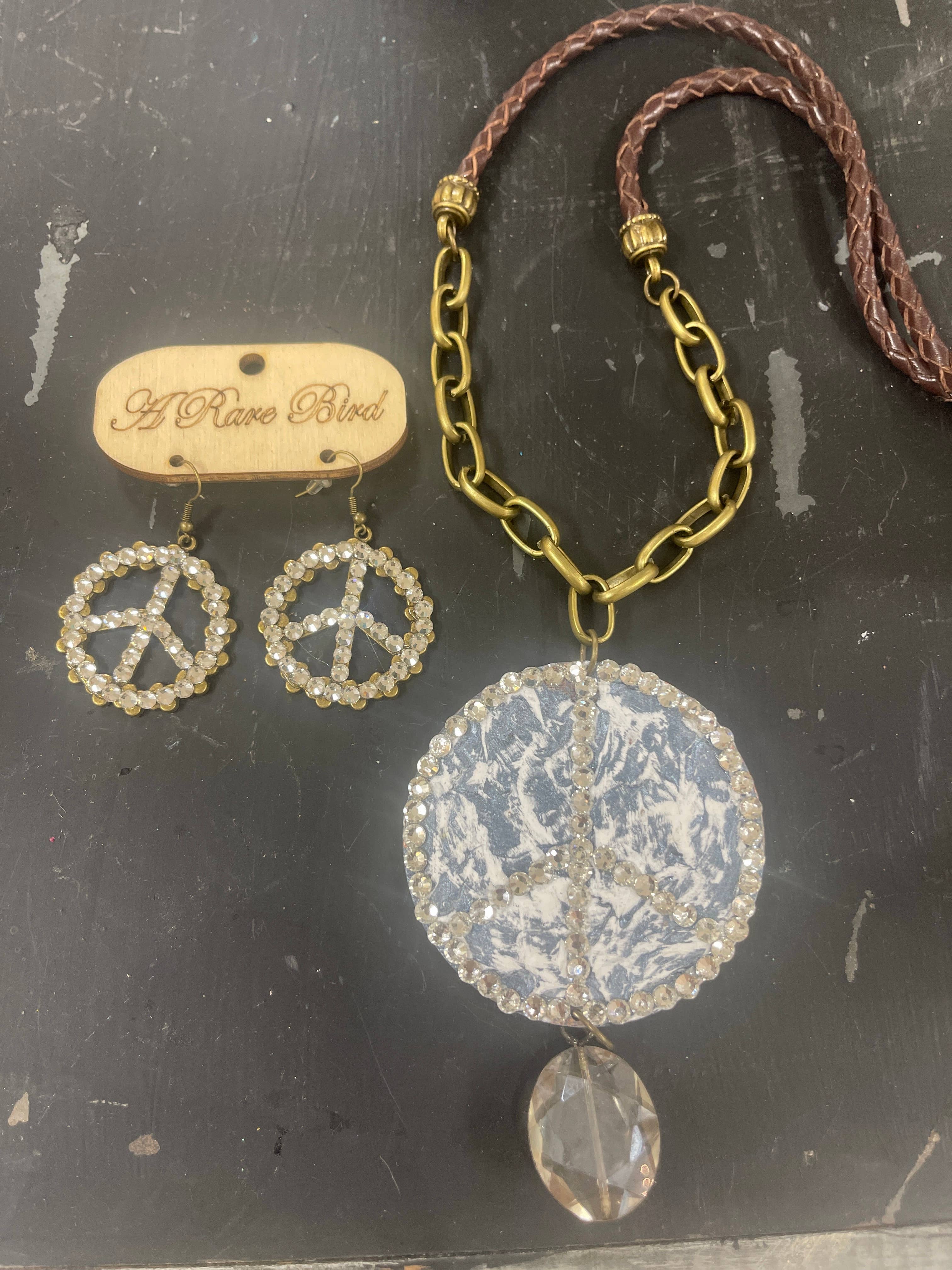 A Rare Bird Shop - Wholesale Dangle Earrings - Peace Out Earrings2