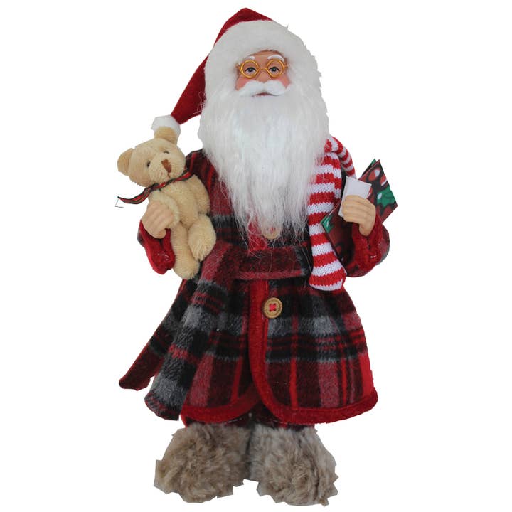 Santa’s Workshop Inc. - Wholesale Christmas Decoration - 12" Pajama Santa0