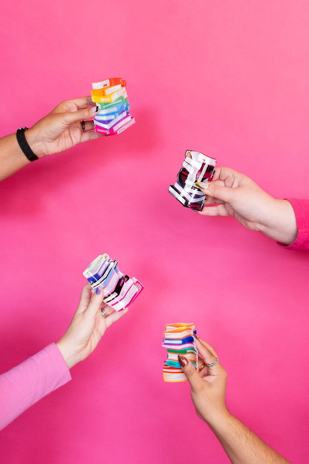 NatterDoodle – wholesale Hair clip – Women’s – Read My Clips Book Hair Claw | Book Lover Hair Accessory 12