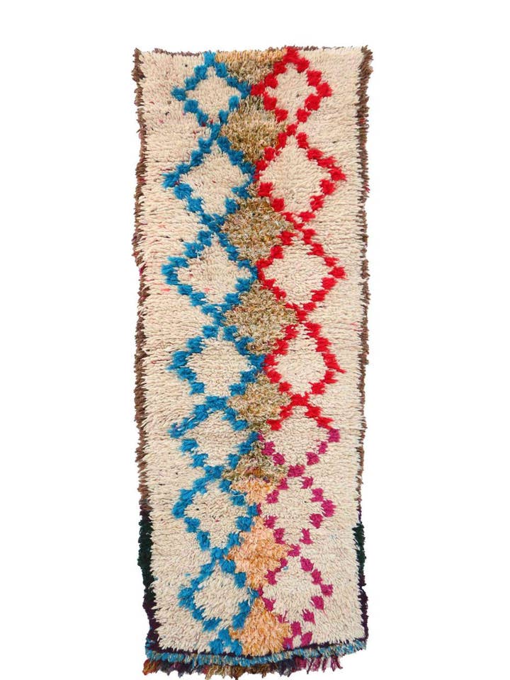 Vintage Azilal 200.00 cm x 76.00 cm para venta al por mayor de Coolest Moroccan Rugs