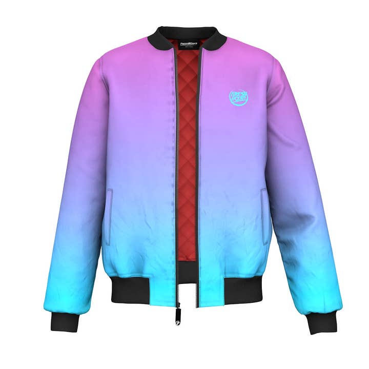 Blouson aviateur Violet Ice pour la vente par FreshHoods
