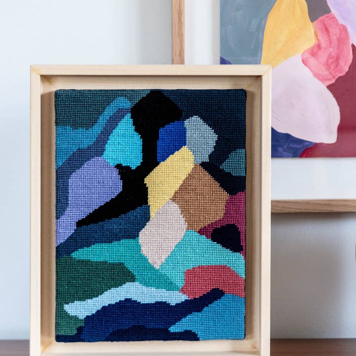 Unwind Studio - Wholesale Embroidery/Cross Stitch Supplies - Breath Needlepoint Kit | DIY Embroidery