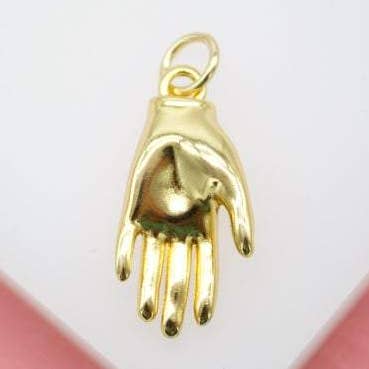 18K Gold Filled Hand Pendant for wholesale by MIA Jewelry