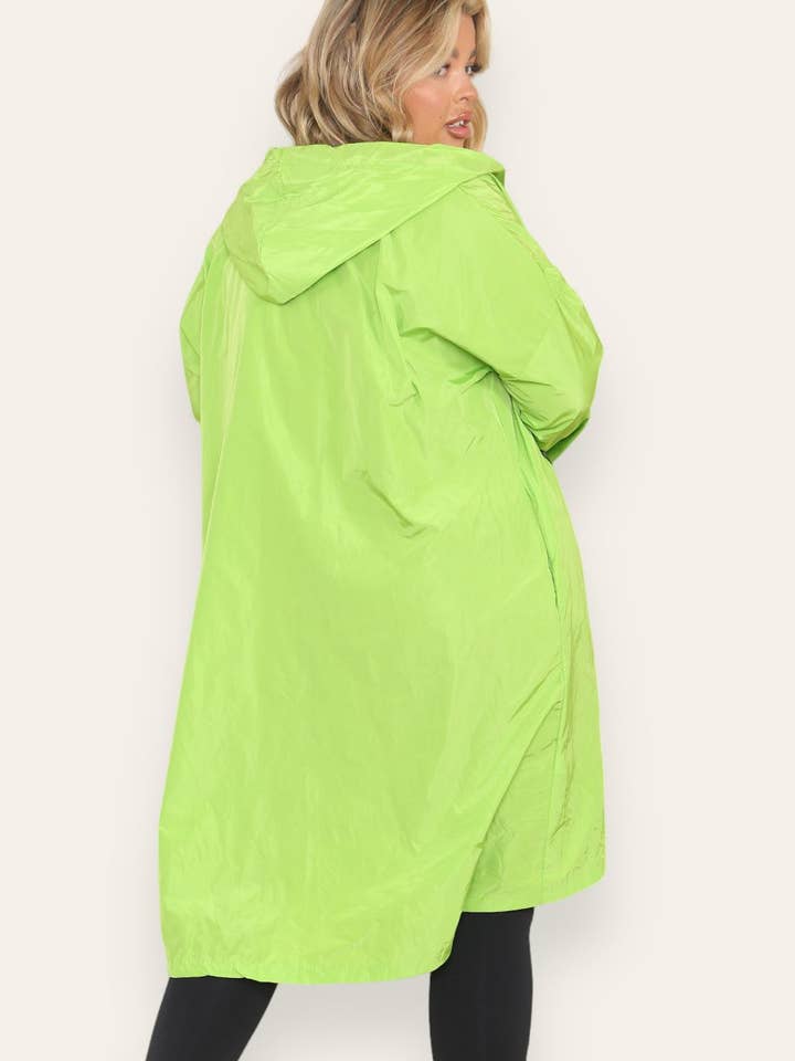 Miss Bold - Wholesale Raincoat - Women's - Oversized Hooded Rain Mac26