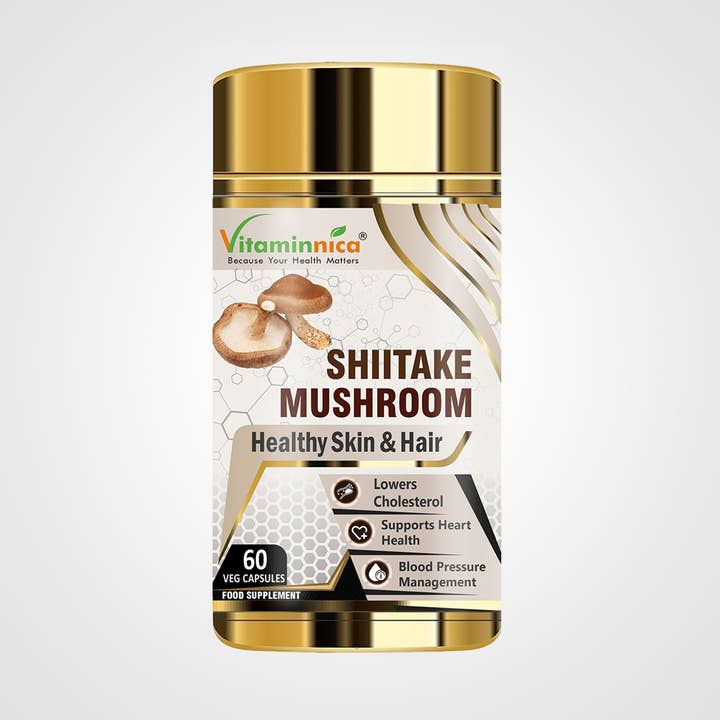Vitaminnica Champignon Shiitake - 60 Capsules pour la vente par Vitaminnica healthcare uk