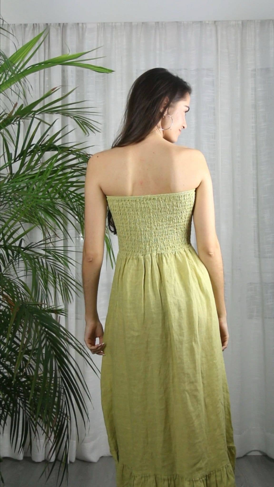 Linen & More – Großhandel Kleid – Damen – REF 72139 EHRENKLEID AUS 100% LEINEN8