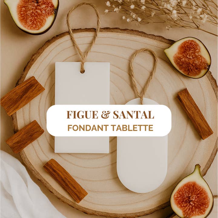 WILD CHILD Bougies & Co - Venta al por mayor Ceras perfumadas - Tableta de cera aromática «Fig & Sandalwood» 10h   0