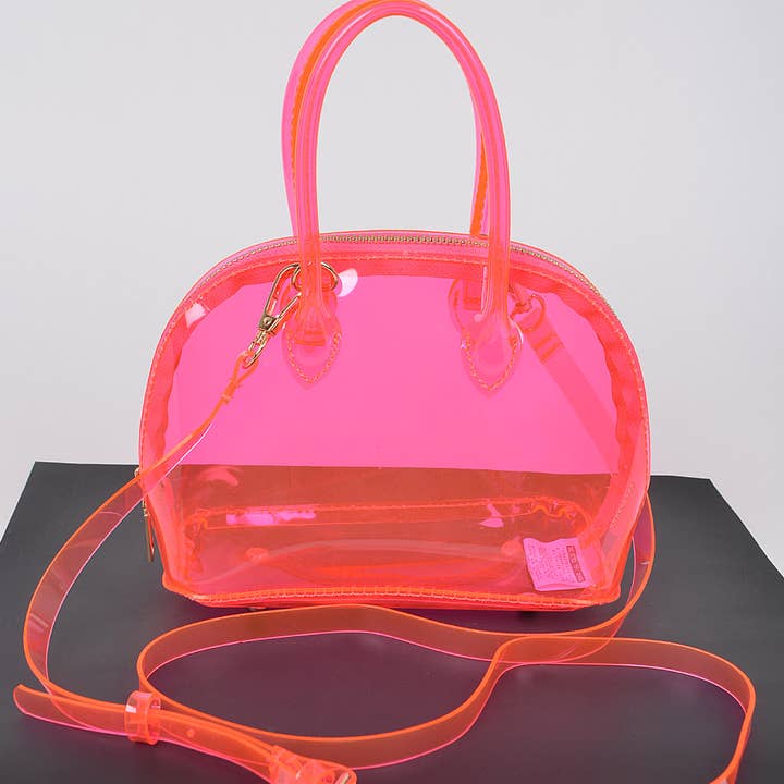 3AM BY H&D ACCESSORIES - Wholesale Crossbody Bag - Women's - Clear Handle Crossbody Bag