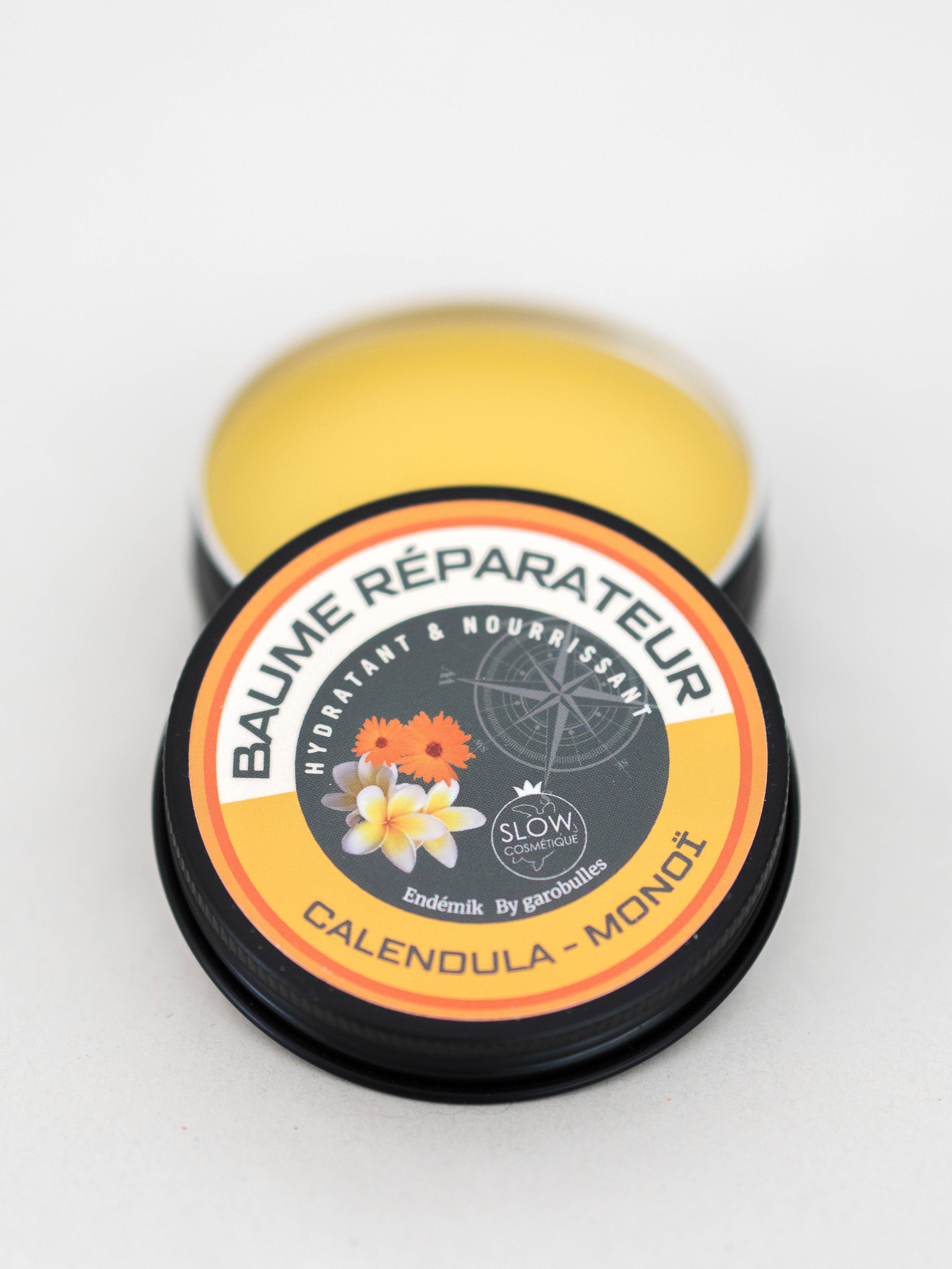 garobulles - Venta al por mayor Pomadas/bálsamos/cremas curativos - Bálsamo Reparador de Caléndula y Monoi0