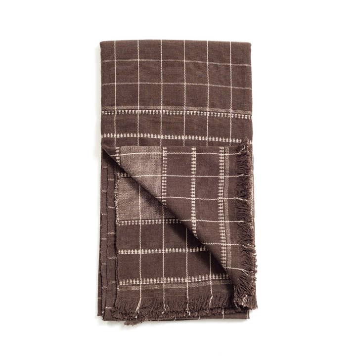 Variously - Wholesale Throw Blanket - Treacle Organic Cotton Throw / Blanket1